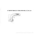 90° Metric Female O-Ring 24° Cone H.T. 20591-T